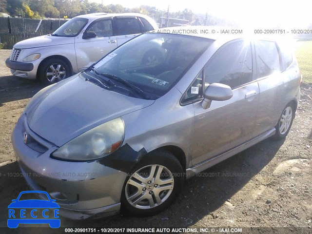 2008 Honda FIT JHMGD37648S054964 image 1