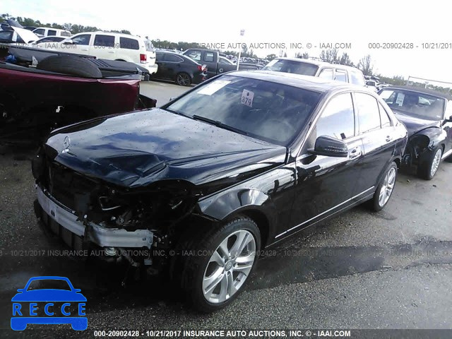 2013 Mercedes-benz C WDDGF4HBXDR295951 Bild 1