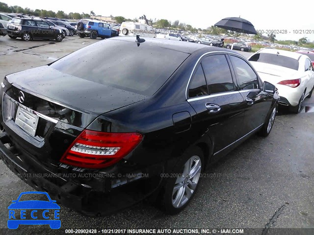 2013 Mercedes-benz C WDDGF4HBXDR295951 зображення 3