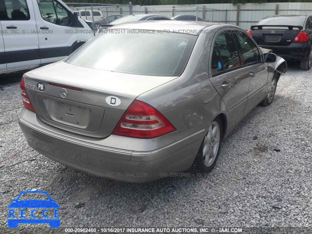 2004 Mercedes-benz C 240 WDBRF61J74A558426 image 3