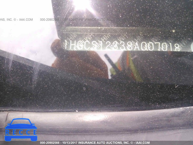 2008 Honda Accord 1HGCS12338A007018 Bild 8