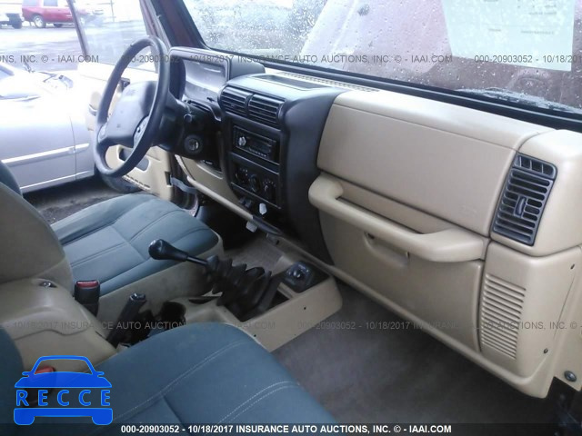 2001 Jeep Wrangler  Tj 1J4FA59S11P366822 image 4