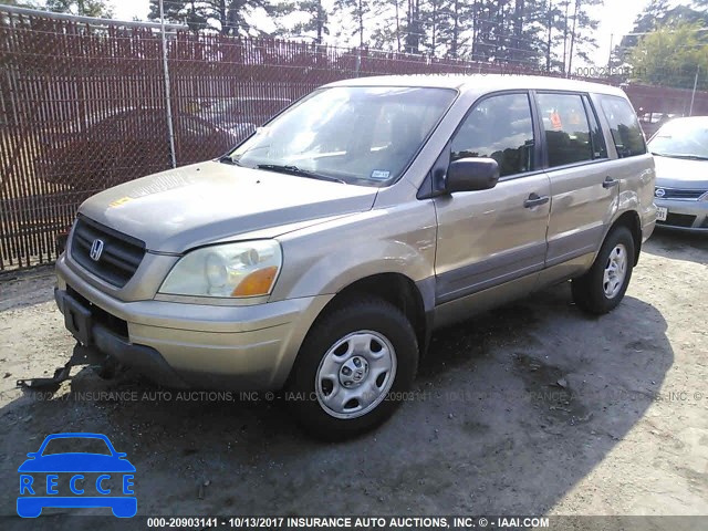 2005 Honda Pilot 2HKYF18145H552681 image 1