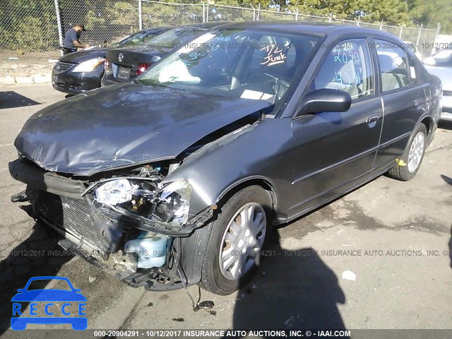 2005 Honda Civic 2HGES16575H603170 image 1