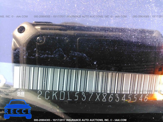 2008 Pontiac Torrent GXP 2CKDL537X86345546 зображення 8