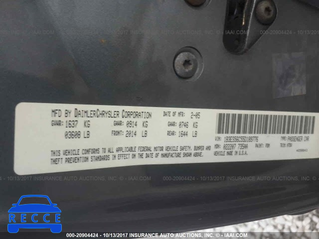 2005 Dodge Neon SXT 1B3ES56C55D189776 image 8