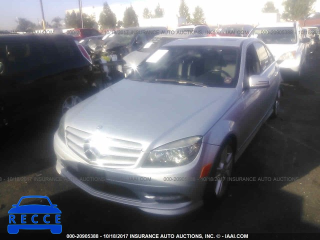 2011 Mercedes-benz C 300 WDDGF5EB9BA520401 image 1