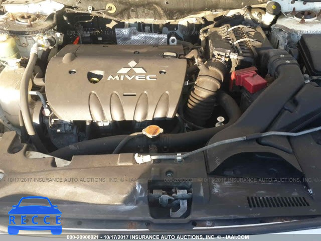 2008 Mitsubishi Lancer ES JA3AU26U78U032672 зображення 9