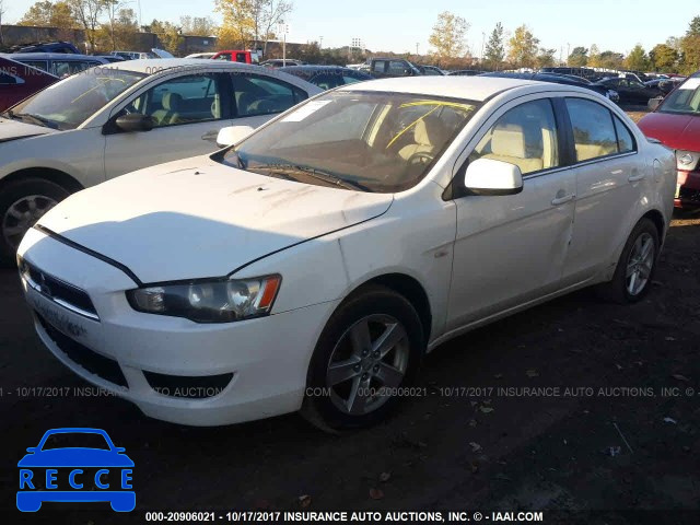 2008 Mitsubishi Lancer ES JA3AU26U78U032672 image 1