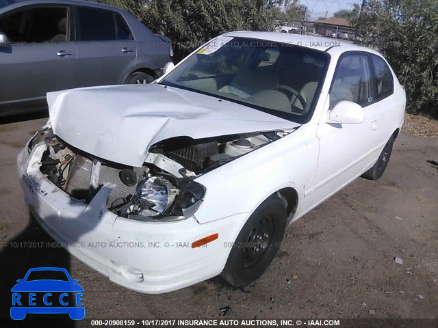 2005 HYUNDAI ACCENT GS KMHCG35C95U351627 image 1