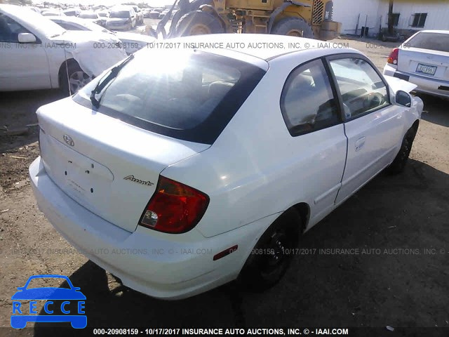 2005 HYUNDAI ACCENT GS KMHCG35C95U351627 image 3