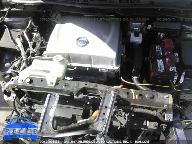 2014 Nissan Leaf S/SV/SL 1N4AZ0CP5EC336970 зображення 9