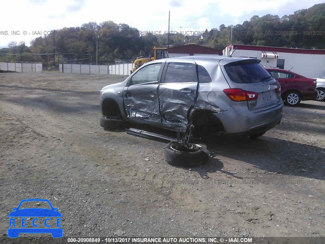 2015 Mitsubishi Outlander Sport SE/GT 4A4AR4AU8FE045601 зображення 2