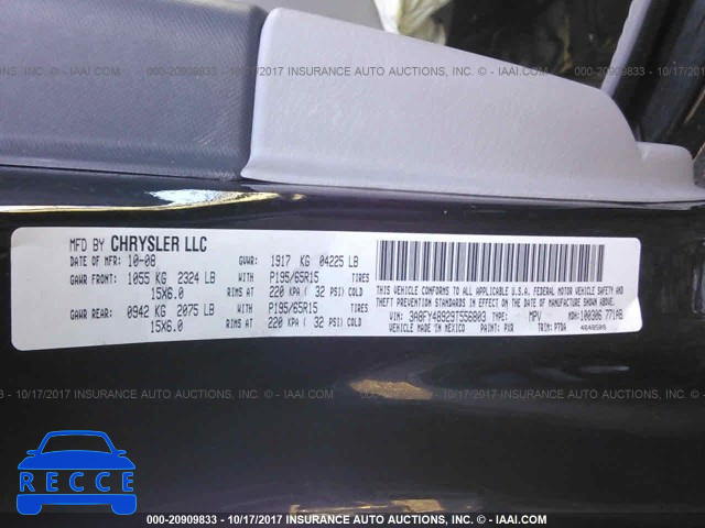 2009 Chrysler PT Cruiser 3A8FY48929T556803 image 8