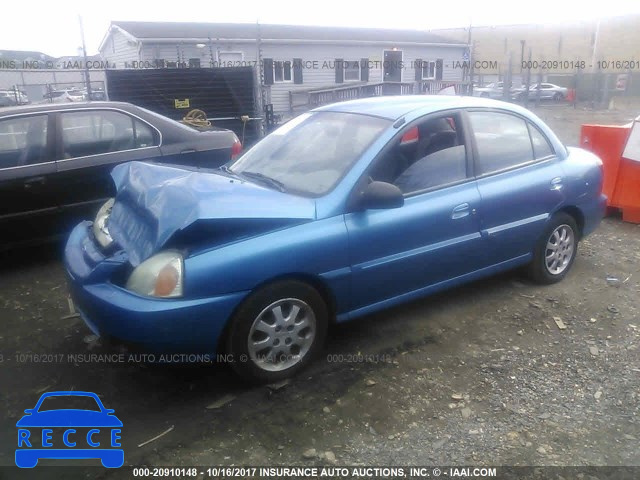 2003 KIA RIO KNADC125236220343 image 1