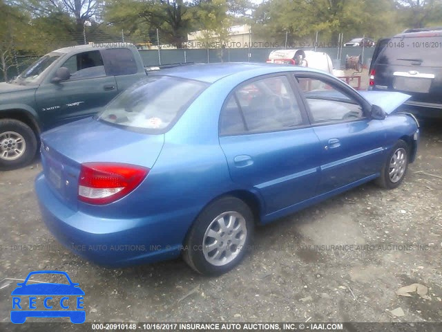2003 KIA RIO KNADC125236220343 image 3