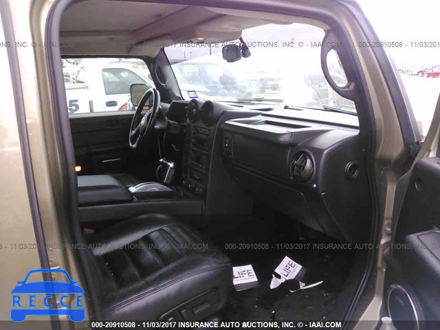 2005 Hummer H2 Sut 5GRGN22U55H131315 зображення 4