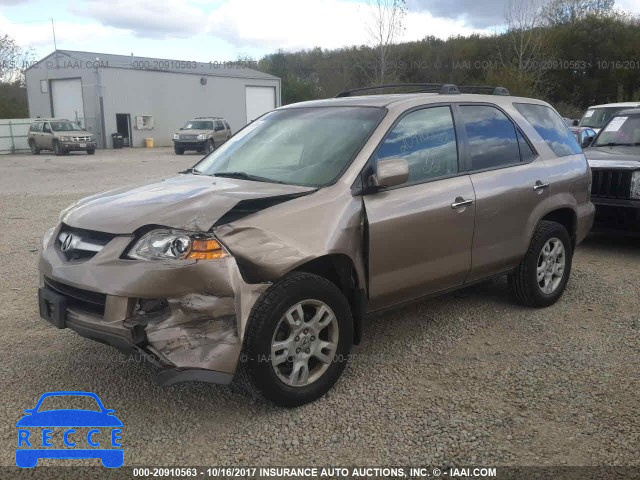 2004 ACURA MDX TOURING 2HNYD18814H541304 image 1