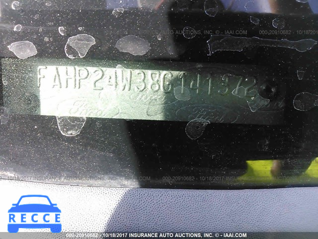 2008 FORD TAURUS SEL 1FAHP24W38G141372 image 8