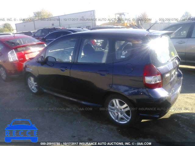 2008 Honda FIT JHMGD386X8S034782 image 2