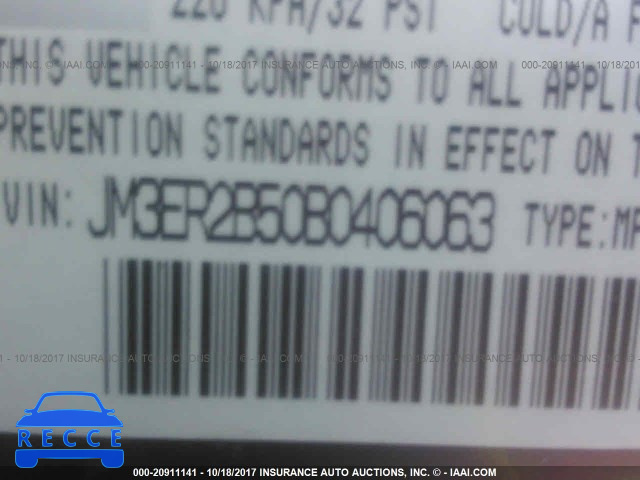 2011 Mazda CX-7 JM3ER2B50B0406063 image 8