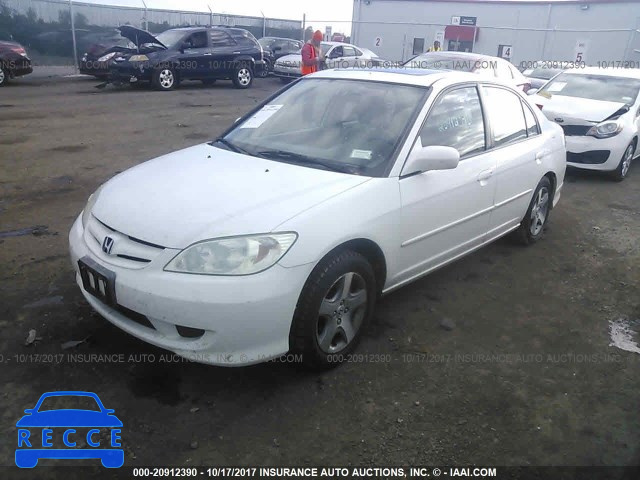 2004 Honda Civic 2HGES26734H620389 image 1