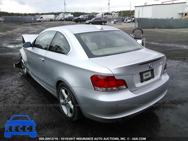 2008 BMW 128 I WBAUP93528VF47942 image 2