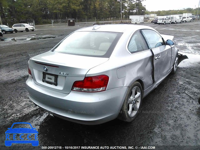 2008 BMW 128 I WBAUP93528VF47942 зображення 3