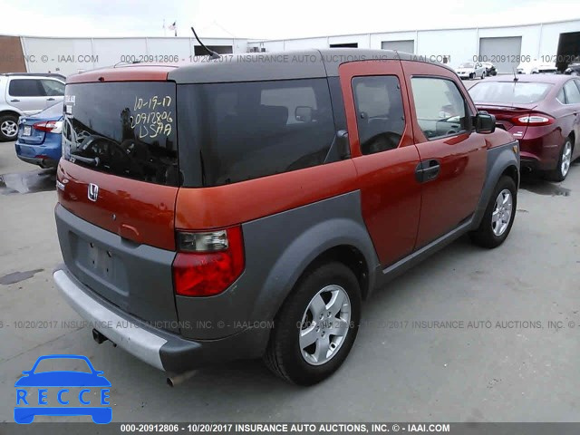 2004 Honda Element 5J6YH186X4L008664 зображення 3