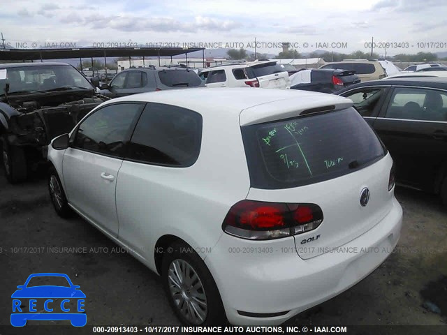 2012 Volkswagen Golf WVWBB7AJ0CW213311 image 2