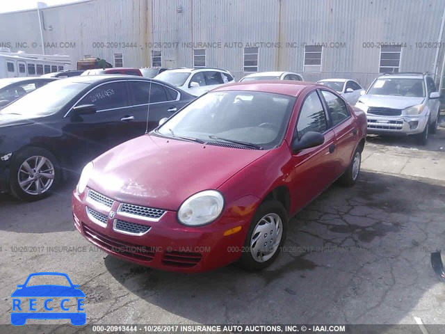 2005 Dodge Neon 1B3ES26C65D240622 Bild 1