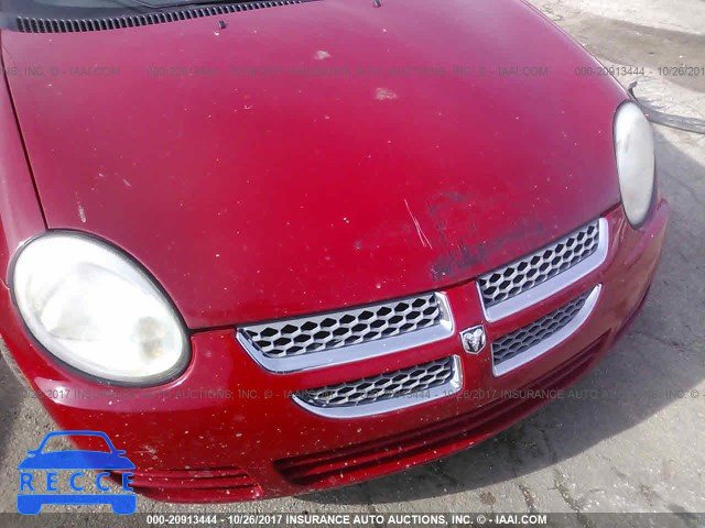 2005 Dodge Neon 1B3ES26C65D240622 зображення 5