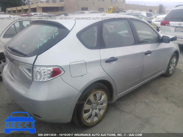 2008 Subaru Impreza 2.5I JF1GH61668H837027 зображення 3