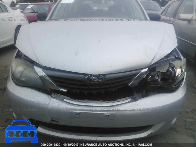 2008 Subaru Impreza 2.5I JF1GH61668H837027 image 5