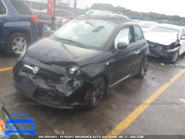 2014 Fiat 500 3C3CFFJHXET190259 image 1