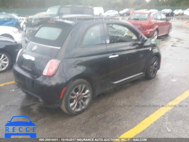 2014 Fiat 500 3C3CFFJHXET190259 зображення 3