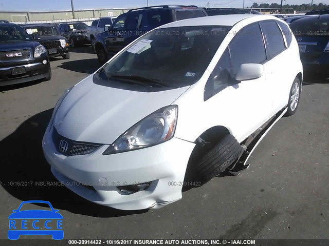 2011 Honda FIT JHMGE8H58BC001976 image 1