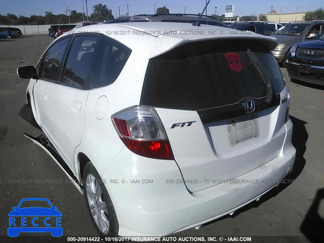 2011 Honda FIT JHMGE8H58BC001976 image 2