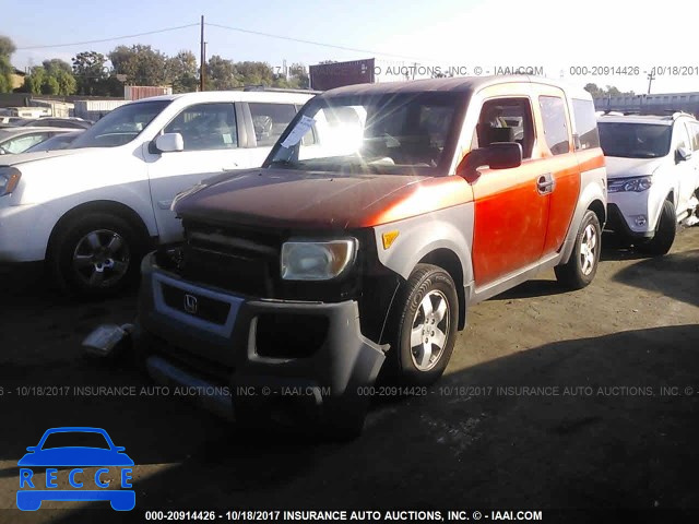 2004 HONDA ELEMENT EX 5J6YH28694L017586 зображення 1