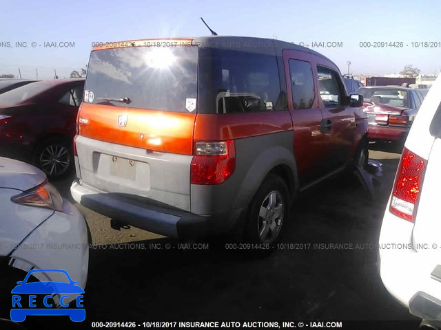 2004 HONDA ELEMENT EX 5J6YH28694L017586 зображення 3