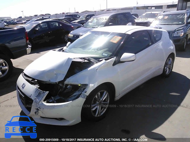 2011 Honda CR-Z EX JHMZF1D63BS000901 image 1