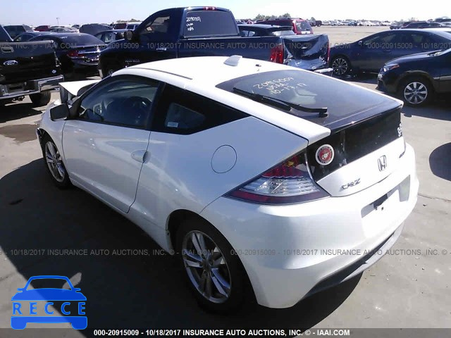 2011 Honda CR-Z EX JHMZF1D63BS000901 image 2