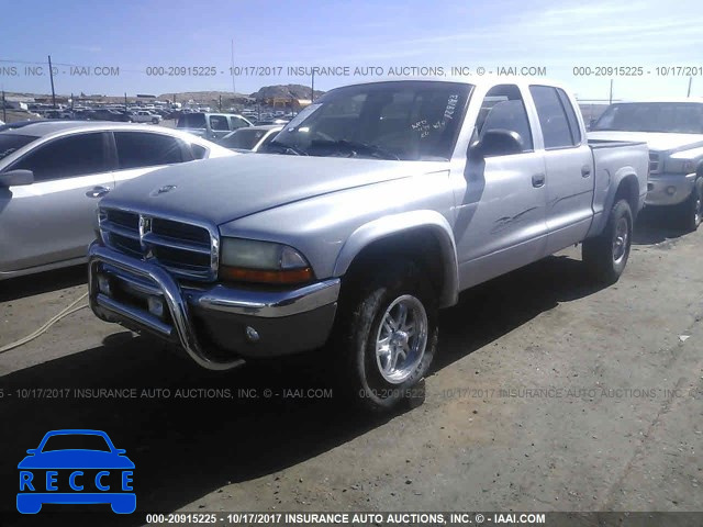 2002 Dodge Dakota QUAD SLT 1B7HG48Z82S691018 image 1
