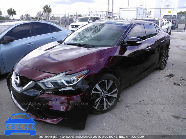 2016 Nissan Maxima 1N4AA6APXGC389521 image 1