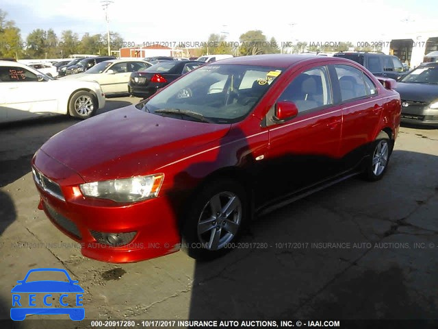 2009 Mitsubishi Lancer JA3AU26U49U041993 image 1