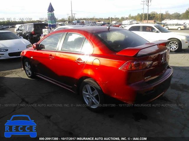 2009 Mitsubishi Lancer JA3AU26U49U041993 image 2