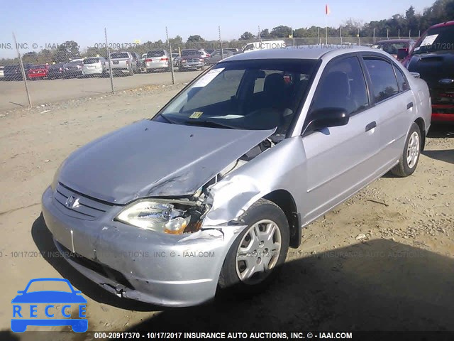 2001 Honda Civic 1HGES16591L062782 image 1