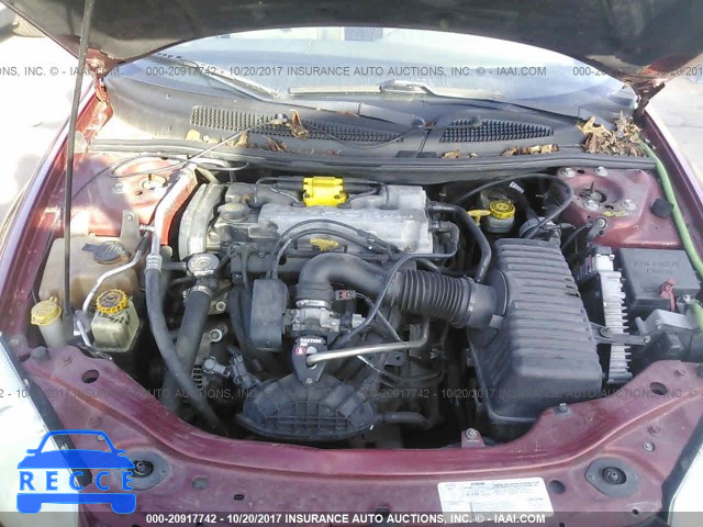 2002 Dodge Stratus SE PLUS 1B3EL46X82N353232 зображення 9