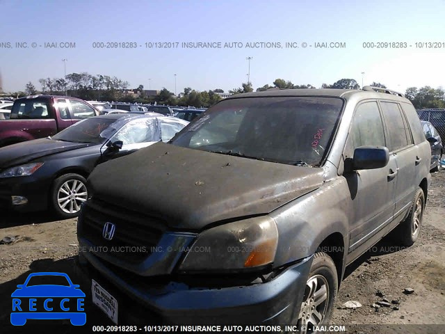 2005 Honda Pilot 5FNYF18505B027960 image 1