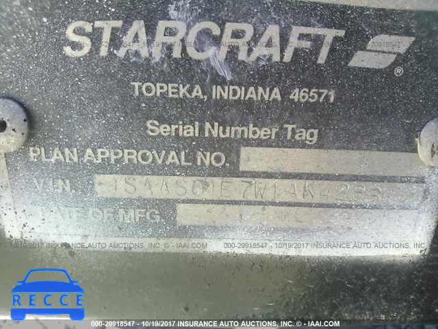 1998 STARCRAFT OTHER 1SAAS01E7W1AK4286 image 8